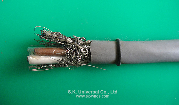 LIYCY FLEXIBEL DATA CABLE WITH COPPER BRAID