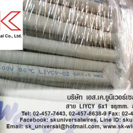 LIYCY-OZ 6C X 1 MM2 สายมัลติคอร์ สายชีลด์