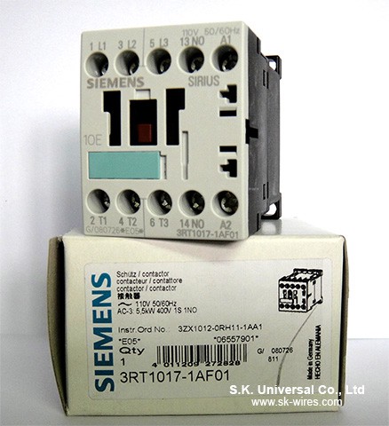 SIEMENS: Magnetic Contactors 3TF, 3RT